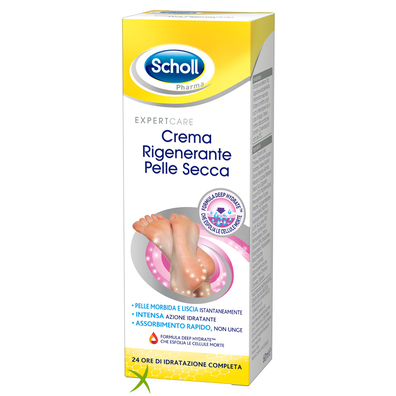 Scholl Crema Rigenerante Pelle Secca Piedi 82,5g