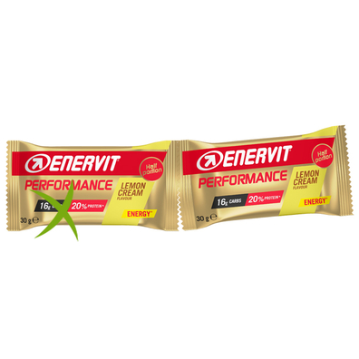 Enervit PS Double Lemon Cream 2 Mezze Porzioni Box 1 Barretta