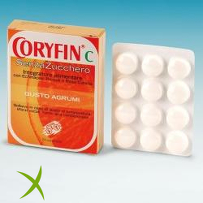 Coryfin C Senza Zucchero Agrumi 48 g