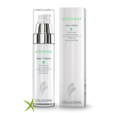 Collagenil Active Mat Daily Cream Seboregolatrice&Purificante Viso flacone 50 ml