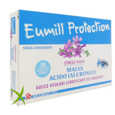Eumill Protection Gocce Oculari 10 Flaconcini Monodose 0,5 ml