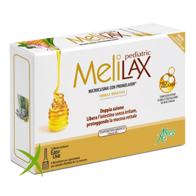 Melilax Pediatric Microclismi 6 Pezzi 5g