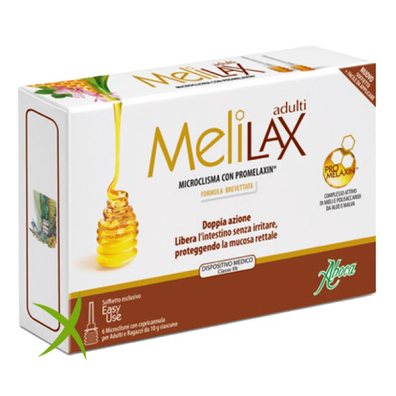 Melilax Adulti Microclismi 6 Pezzi 10g