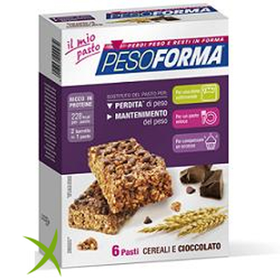 Pesoforma Barretta Cereali/Cioccolato 12 x 31g