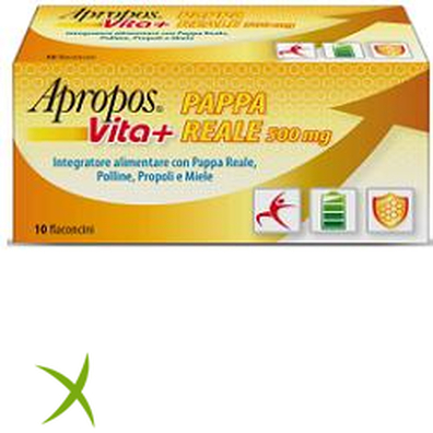 Apropos Vita+ Pappa Reale 500 mg 10 Flaconcini 10 ml