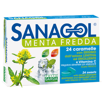 Sanagol Menta Fredda 24 Caramelle
