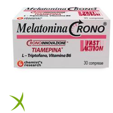 Melatonina Crono 1mg Tiamepina 30 Compresse