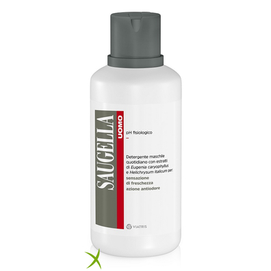 Saugella Uomo PH Fisiologico Detergente 500 ml