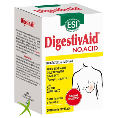 Esi Digestivaid No Acid 60 Tavolette
