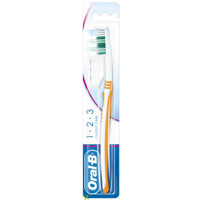 Oralb 123 Classic Care Spazzolino Manuale 1 Pezzo