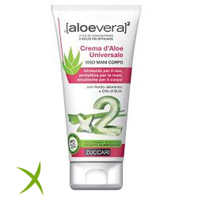 Aloevera2 Crema Aloe Universale Viso Mani e Corpo 75 ml