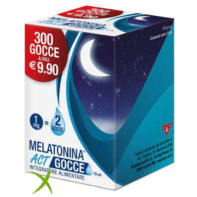 F&F Melatonina Act Gocce 15 ml