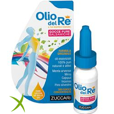 Zuccari Olio del Re Gocce Pure Balsamiche Astuccio 10 ml