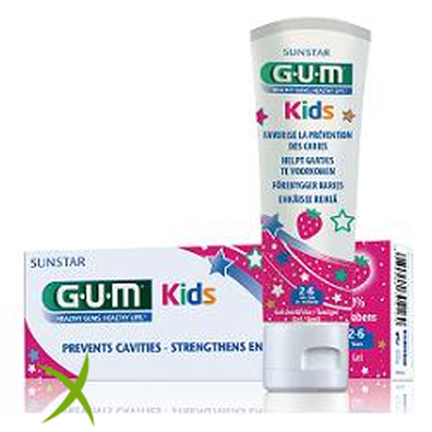 Gum Kids Dentifricio 2/6 Fluoro 500 PPM