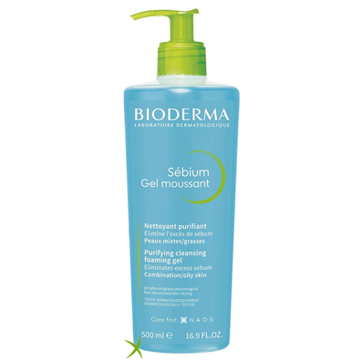 Bioderma Sebium Gel Moussant 500 ml