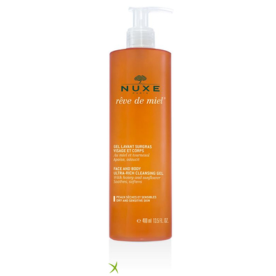 Nuxe Reve de Miel Gel Detergente Viso e Corpo 400 ml