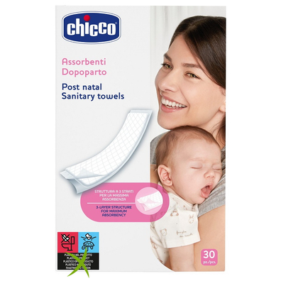 Chicco Assorbenti Protection Postparto 30Pezzi