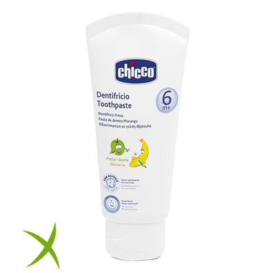 Chicco Dentifricio Mela&banana 50 ml +6 Mesi