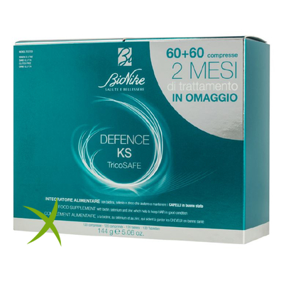 Bionike Defence KS Tricosafe Bipack 60 Compresse + 60