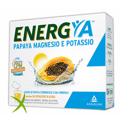 Energya Papaya Magnesio Potassio 14 bustine
