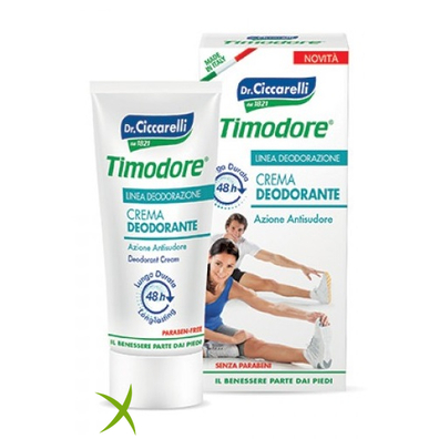 Timodore Crema Deodorante Piedi 48 ore 50 ml