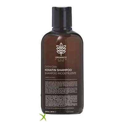 Organics Cosmetics Keratin Shampoo Ricostruente 250ml