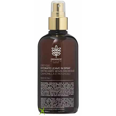 Organics Cosmetics Spray Districante Senza Risciacquo Con Camomilla E Patchouli 250ml