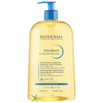 Bioderma Atoderm Huile de Douche 1 Litro