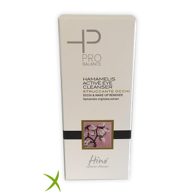 Hino Natural Skincare Pro Balance Hamamelis Active Eye Cleanser Struccante Occhi 150 ml