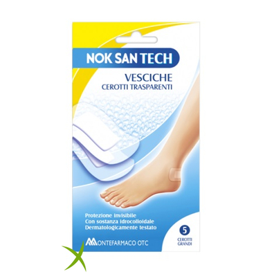 Nok San Tech Cerotto Vescicale Grande 5 Pezzi
