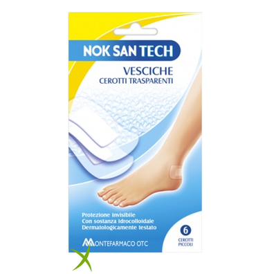 Nok San Tech Cerotto Vescicale Piccolo 6 Pezzi