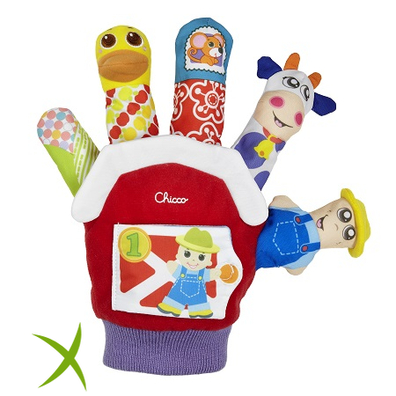 Chicco Gioco Guanto Marionetta 1 Pezzo