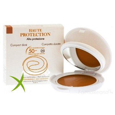Avene Eau Thermale Compatto Spf50 Dorato 10 g
