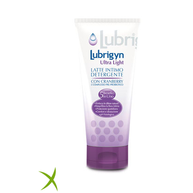 Lubrigyn Ultra Light Latte Detergente Intimo 200 ml