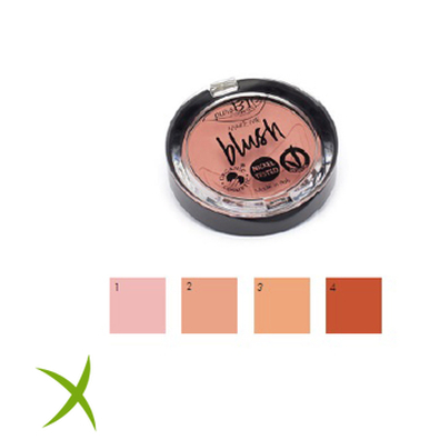Purobio Blush Compatto Rosa Satinato 01