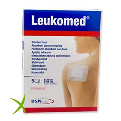 Leukomed Medicazione Post-Operatoria Tessuto non Tessuto 7,2 x 5cm