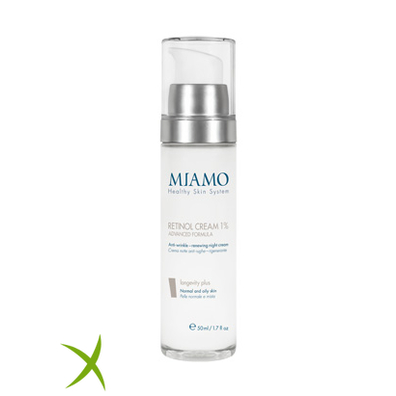 Miamo Longevity Plus Retinol Cream 1% Notte Advanced Formula 50 ml