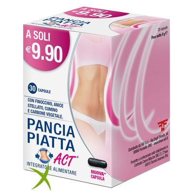 F&F Pancia Piatta Cct 30 Capsule