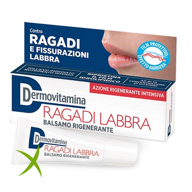 Dermovitamina Ragadi Labbra Balsamo Rigenerante 8 ml