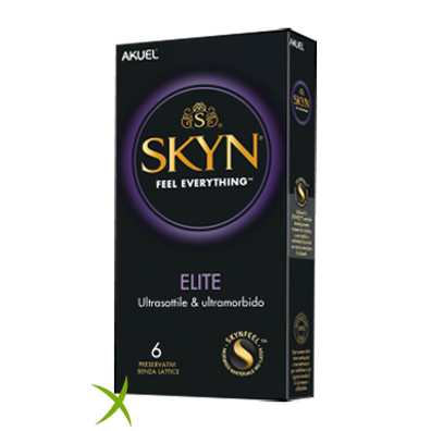 Akuel Profilattico Skin Elite 6 Pezzi