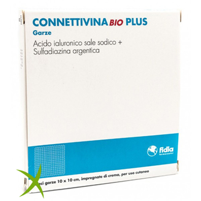 Connettivinabio Plus Garza 10 x 10 cm 10 Pezzi
