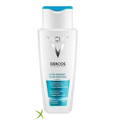 Vichy Dercos Shampoo Ultralenitivo Grassi 200 ml