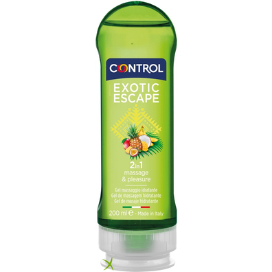 Control Gel per Massaggi Exotic Escape 1 Pezzo