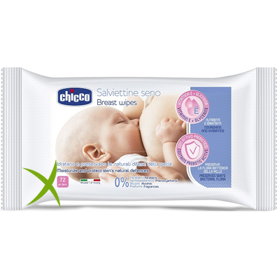 Chicco Salviette Detergenti per il Seno 72 Pezzi