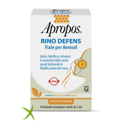 Apropos Rino Defens 10 Fiale per Aerosol 2 ml