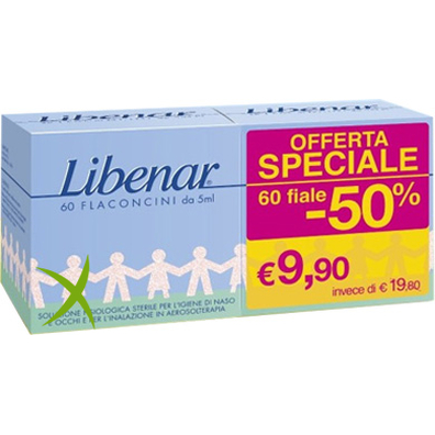 Libenar Flanconcino 60 Pezzi da 5 ml
