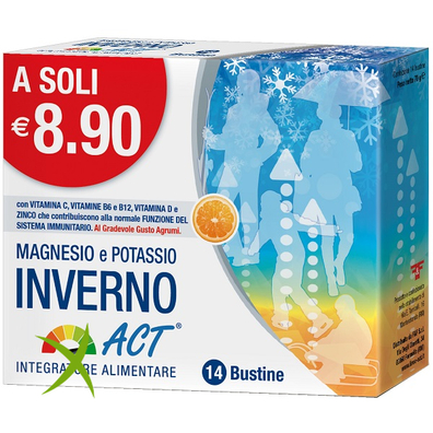 F&F Magnesio e Potassio Inverno Act 14 Bustine