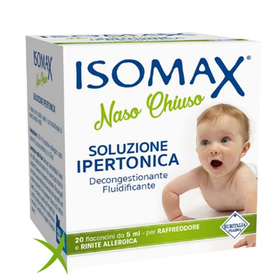 Isomax  Soluzione Ipertonica Naso Chiuso 20 Flaconcini  5 ml