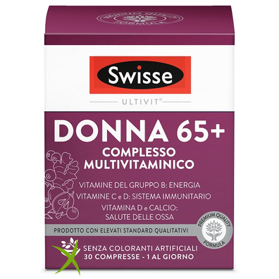 Swisse Donna 65+ Complesso Multivitaminico 30 Compresse