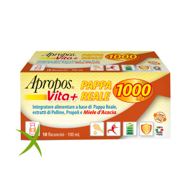 Apropos Vita+ Pappa Reale 1000 mg 10 Flaconcini 10 ml